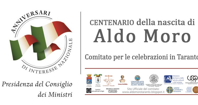 Attività per il Centenario della nascita di Aldo Moro